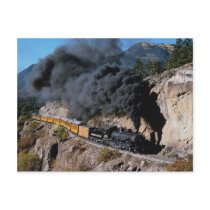 Durango and Silverton Railroad, No. 481, Bear Cree Postcards