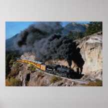 Durango and Silverton Railroad, No. 481, Bear Cree Posters