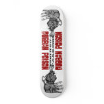 Durban Poison Monster Skateboard by P.O.S.H.Inks