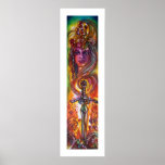 DURENDAL , ROMANTIC SWORD AND THE ANGEL POSTER