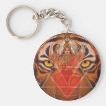 Durga & Tiger Keychains