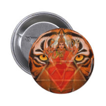 Durga & Tiger Pin