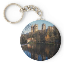 Durham Castle, County Durham, England, U.K. Key Chain