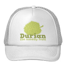 Durian the smelly fruit mesh hats
