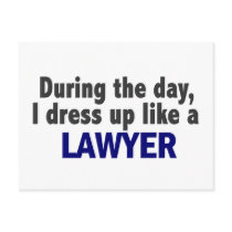 During The Day I Dress Up Like A Lawyer