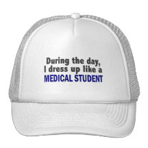 During The Day I Dress Up Like A Medical Student Mesh Hat