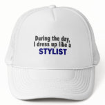 During The Day I Dress Up Like A Stylist