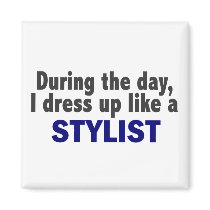 During The Day I Dress Up Like A Stylist