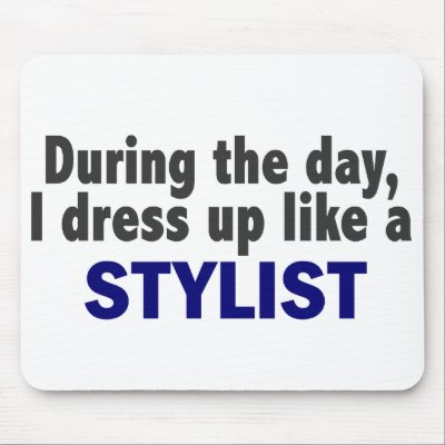 During The Day I Dress Up Like A Stylist by professiongifts