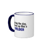 During The Day I Dress Up Like A Welder Coffee Mug