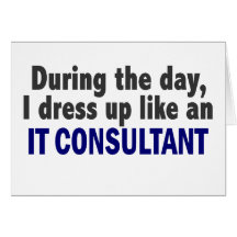 During The Day I Dress Up Like An IT Consultant Cards