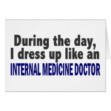 During The Day Internal Medicine Doctor Card