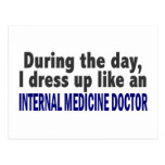 During The Day Internal Medicine Doctor Postcard
