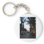 Dusk At Miami Beach Keychain