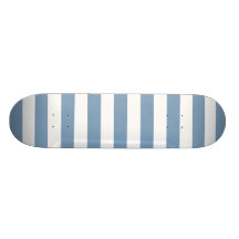 Dusk Blue Stripes Pattern Skateboards