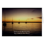 Dusk on the Bay of La Paz cards
