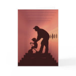 Dusk SIlhouette Card for Fathers Day