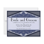 Dusky Blue Vintage (1), wedding invite
