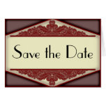 Dusky Pink Vintage, save the date card