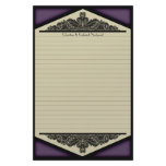 Dusky Purple Vintage, stationery