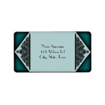 Dusky Vintage, address label