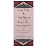 Dusky Vintage Customizable, menu/program rack card
