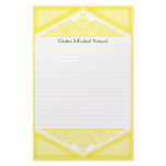 Dusky Yellow Vintage, stationery