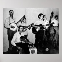 Dust Bowl Era Band Print