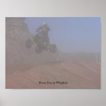Dusty Day at Whiplash Poster