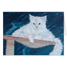 Dusty Lady Greeting Card