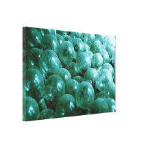 Dusty light bulbs gallery wrap canvas