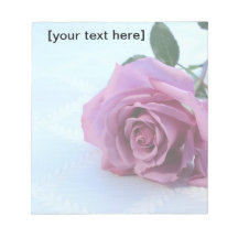 Dusty Pink Rose Notepad