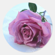 Dusty Pink Rose Sticker