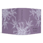 Dusty Purple Floral Wedding Planner
