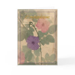 Dusty Rose Congratulations cards