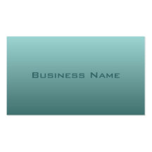 Dusty Teal Business Card