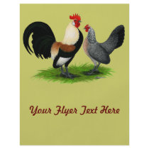 Dutch Bantams:  Cream Light Brown Flyer
