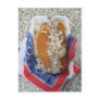 Dutch Broodje Raw Herring with Onions Post Card
