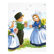 Dutch Children Personalized Letterhead