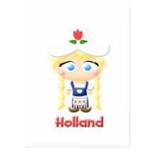 Dutch Girl Post Cards