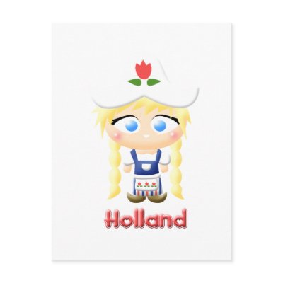 Dutch Girl Post Cards by cutie_patootie