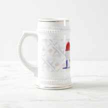 Dutch Girl Silhouette Flag Coffee Mug