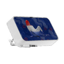 Dutch Girl Silhouette Flag PC Speakers