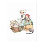 Dutch Girls Rock the Cradle Postcard