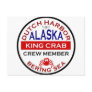 Dutch Harbor Alaskan King Crab Crew Member Post Card
