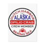 Dutch Harbor Opilio Crab Crew Member Post Card