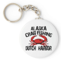 Dutch Harbour Alaska Crab Fishing Key Chains