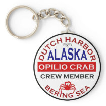 Dutch Harbour Opilio Crab Crew Member Key Chain
