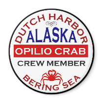 Dutch Harbour Opilio Crab Crew Member Refrigerator Magnets