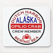 Dutch Harbour Opilio Crab Crew Member Mouse Pads